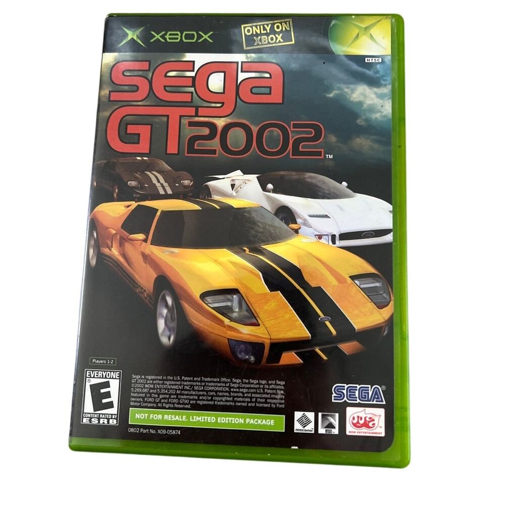 JSRF Jet Set Radio Future & Sega GT 2002 (Original Xbox) Complete CIB!